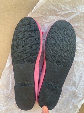 Bailarinas niña rosa talla 30
