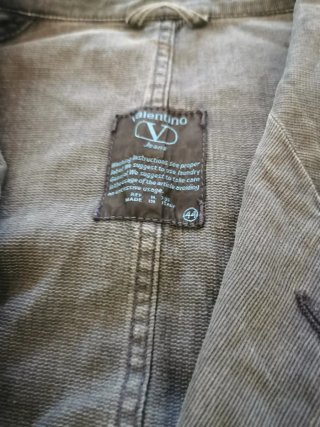 Giacca Valentino Jeans Originale Blu M