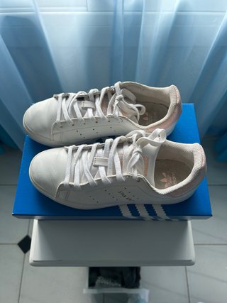 Zapatillas Adidas Stan Smith Rosa Suave, Icónicas