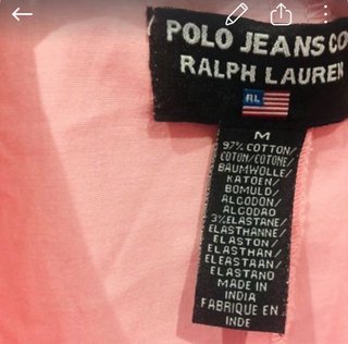 Camisa Polo Jeans Co. Ralph Lauren Talla M