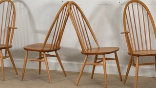 Mesa y 4 Sillas Ercol