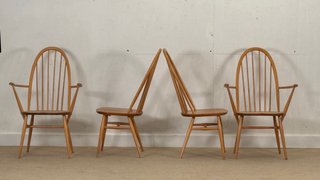 Mesa y 4 Sillas Ercol