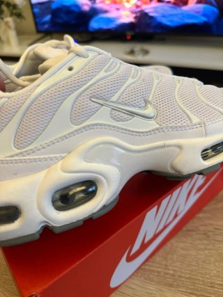 Nike Air Max Plus Tn bianche taglia 39