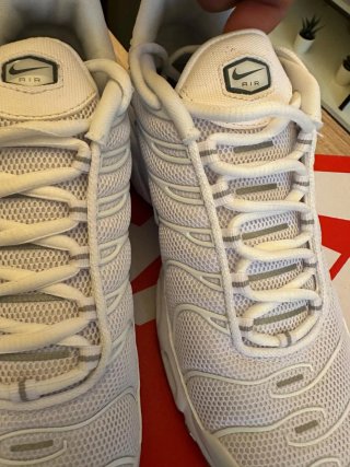 Nike Air Max Plus Tn bianche taglia 39