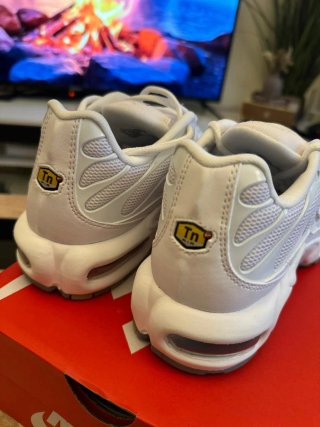 Nike Air Max Plus Tn bianche taglia 39