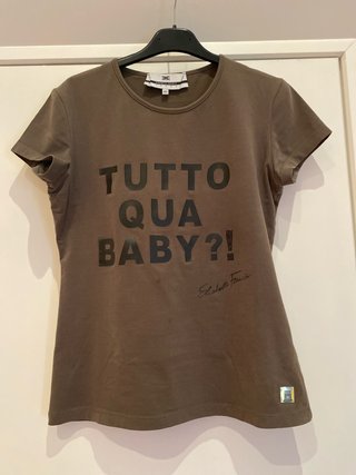 T-shirt Elisabetta Franchi marrone taglia 40