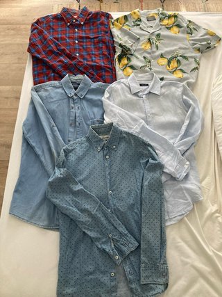Lote 5 Camisas Hombre