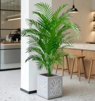 Planta Artificial 123cms hojas grandes