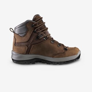 Botas montaña y trekking de piel impermeables Vibram Hombre