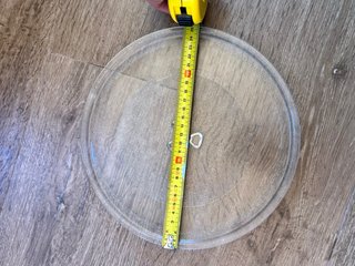 Plato giratorio microondas 25,5 cm