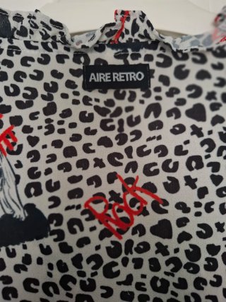 Vestido Retro Estampado