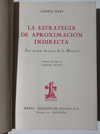 La estrategia de aproximación indirecta