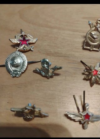 Insignias Militares Soviéticas.