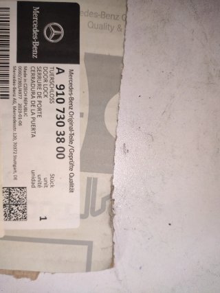 Cerradura Puerta Corredera Mercedes Sprinter