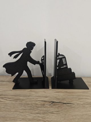 Sujetalibros Harry Potter Silueta Negra