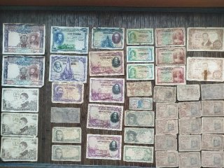 Lote Billetes Españoles Antiguos