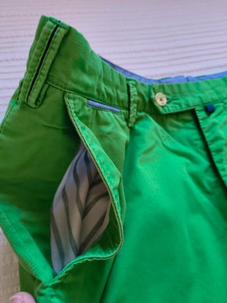 Pedro del Hierro.Pantalón Corto Verde