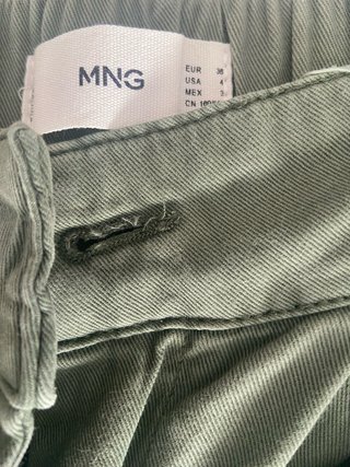 Pantalón Mango Verde