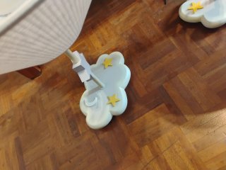 2 Lámparas Infantiles Nube y Estrella
