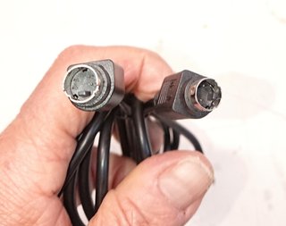 Cavo  Mini-DIN 4 pin S-V Video maschio - maschio
