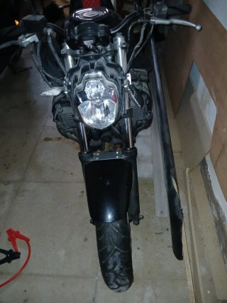 Moto Naked TRANFORMADA BASE SUZUKI GSXF 750