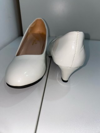 Sandalias de tacón Feifan blancas
