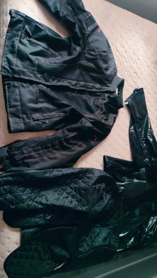 CHAQUETA MOTO MUJER XL