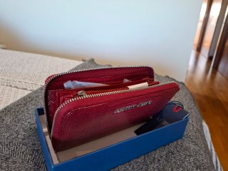 Portafoglio Armani Jeans Donna Rosso