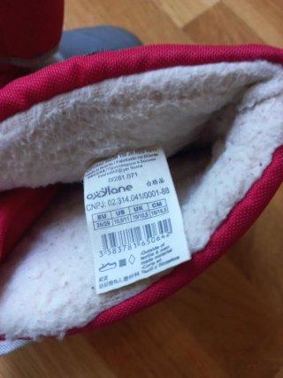Botas de nieve Decathlon Talla 28/29