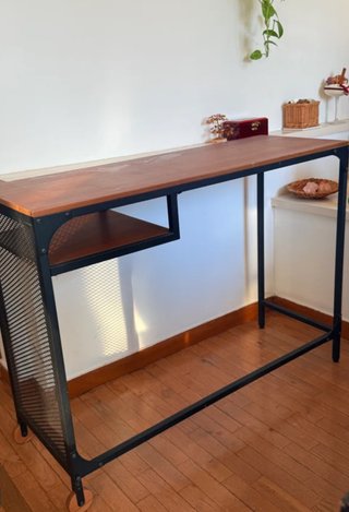 Tavolo alto Ikea Fjällbo in legno e metallo