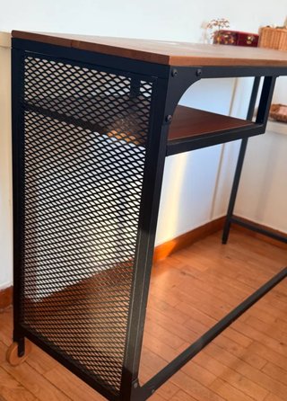 Tavolo alto Ikea Fjällbo in legno e metallo