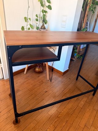 Tavolo alto Ikea Fjällbo in legno e metallo
