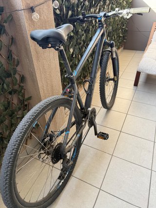 Bicicleta de Montaña Negra Btwin Talla L