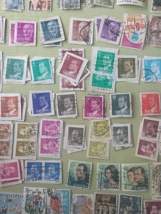 Lote Sellos España: Franco, Juan Carlos I