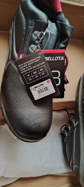 Botas de seguridad Bellota Talla 45 S3
