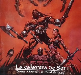 Comic CONAN EL BARBARO LA CALAVERA DE SET