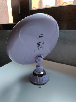 Espejo de aumento 10X con luz