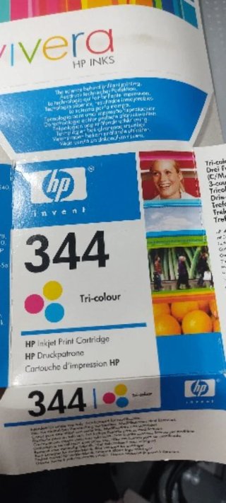 Cartuchos tinta 344 tricolor para impresoras HP