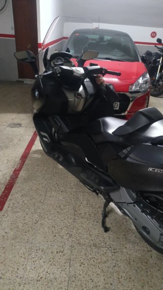 BMW C650 GT Maxi Scooter Negra/Plata