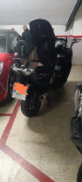 BMW C650 GT Maxi Scooter Negra/Plata