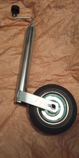 Rueda Jockey 48mm remolque caravana van