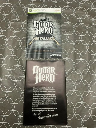 Guitar Hero Metallica Xbox 360