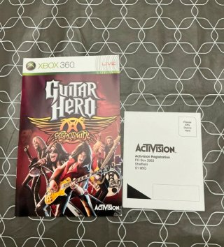 Guitar Hero Aerosmith Xbox 360