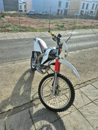 Derbi Senda Enduro/Motocross Blanca