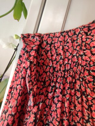 Vestito Zara a manica lunga con stampa floreale