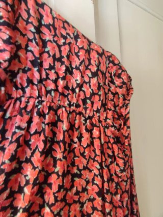 Vestito Zara a manica lunga con stampa floreale