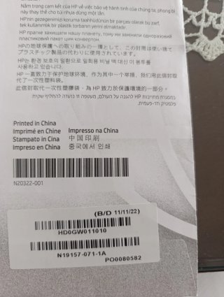 Portátil Chromebook HP Plata
