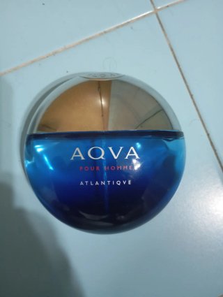 Frasco vacío Bvlgari AQVA Pour Homme Atlanti