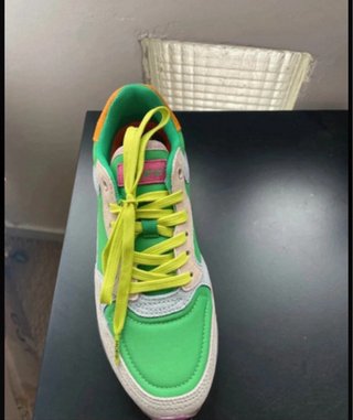 Zapatillas HOFF verdes y naranjas
