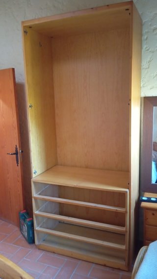 Armario 2 puertas madera maciza